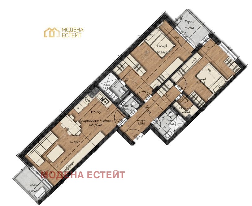 Продава 3-СТАЕН, гр. София, Младост 4, снимка 9 - Апартаменти - 54327015