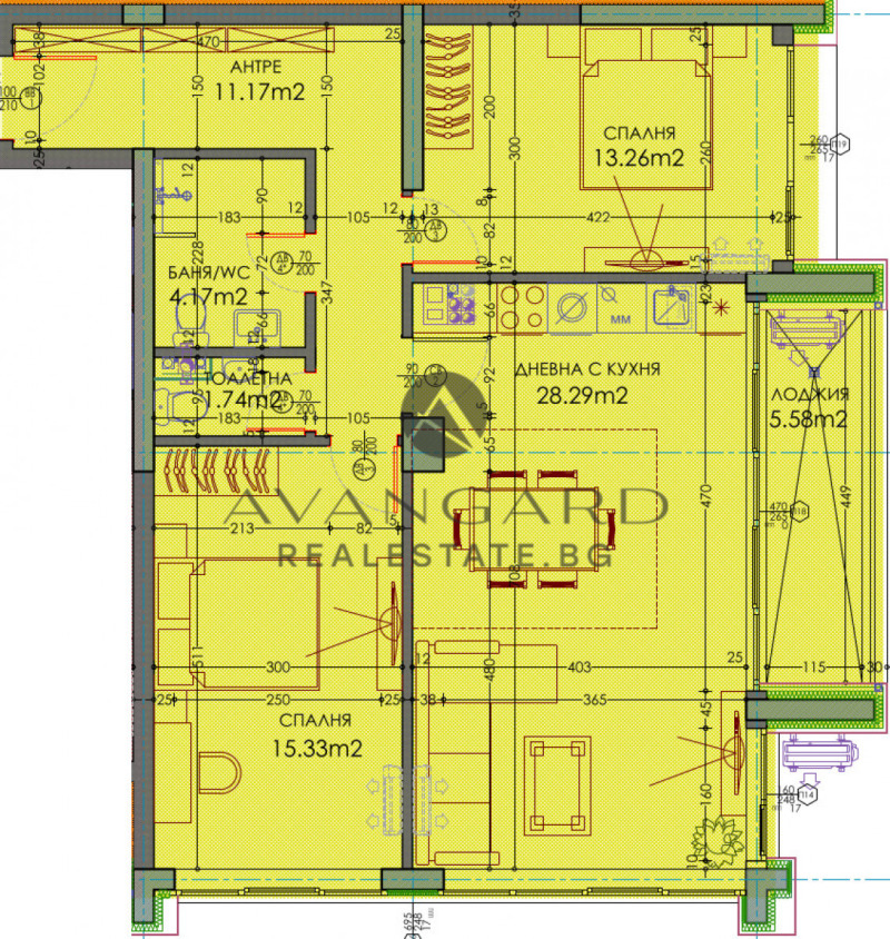 Продава  3-стаен град Пловдив , Тракия , 117 кв.м | 45758237 - изображение [2]