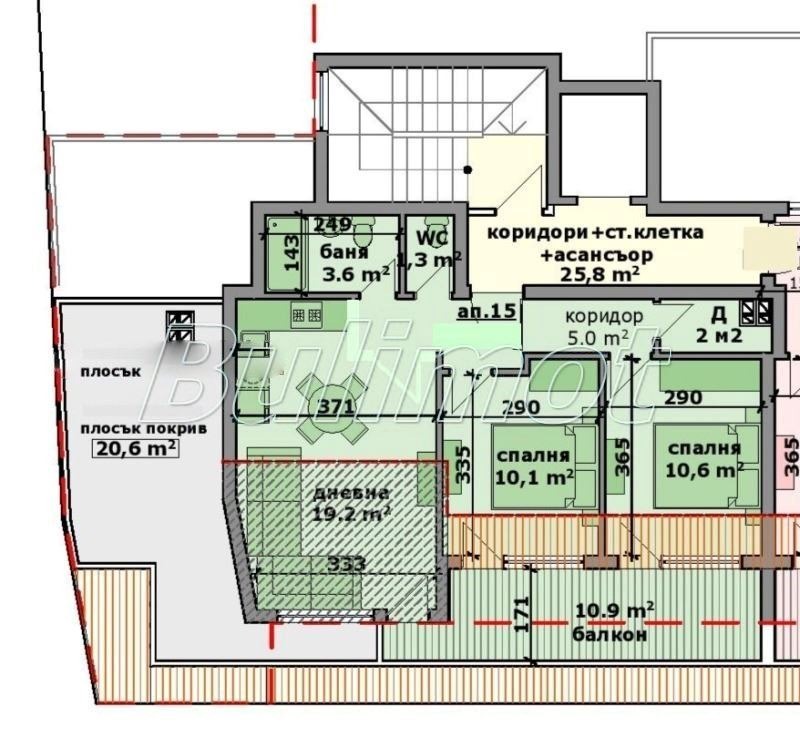 Продава  3-стаен град Варна , Аспарухово , 45 кв.м | 62993670 - изображение [8]