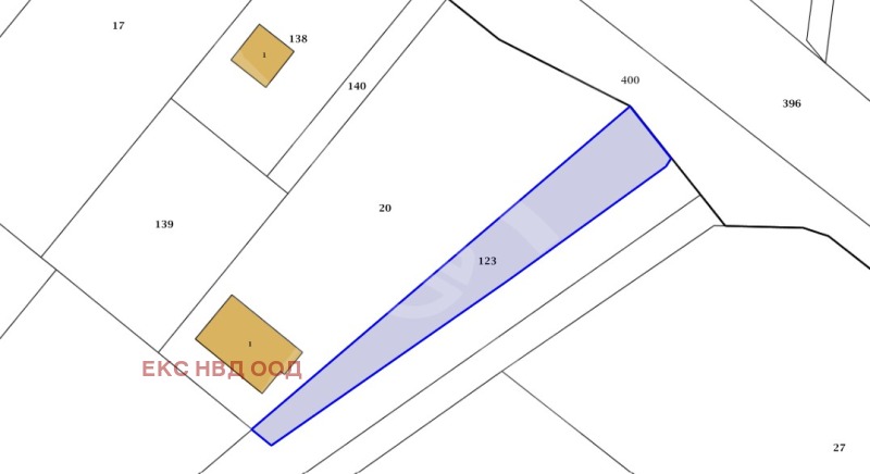 For Sale  Plot region Plovdiv , Yagodovo , 521 sq.m | 62005938