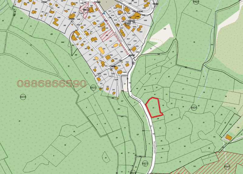 Продава ПАРЦЕЛ, гр. София, с. Бистрица