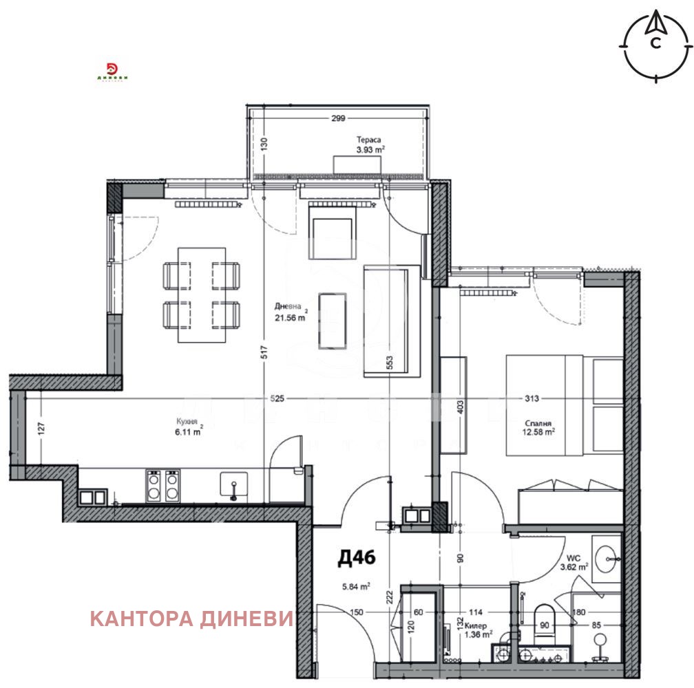 Продава 2-СТАЕН, гр. Пловдив, Кършияка, снимка 8 - Апартаменти - 56389990