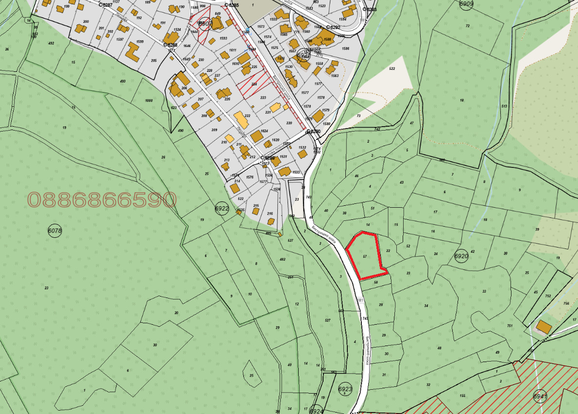 Продава ПАРЦЕЛ, гр. София, с. Бистрица