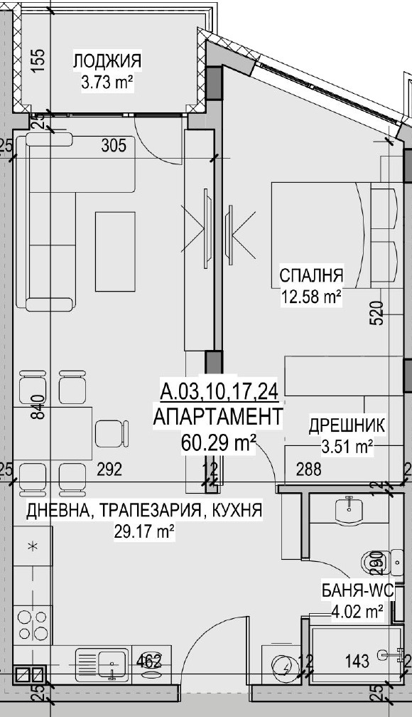 Продава 2-СТАЕН, гр. Стара Загора, Казански, снимка 1 - Aпартаменти - 48181141