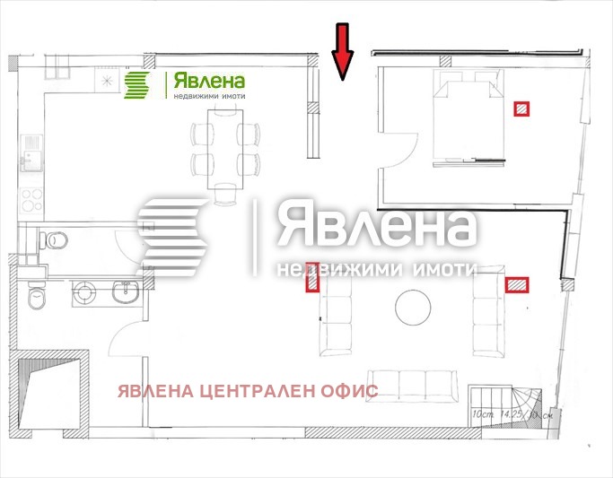 Продается  2 спальни София , Дианабад , 156 кв.м | 62466663 - изображение [4]