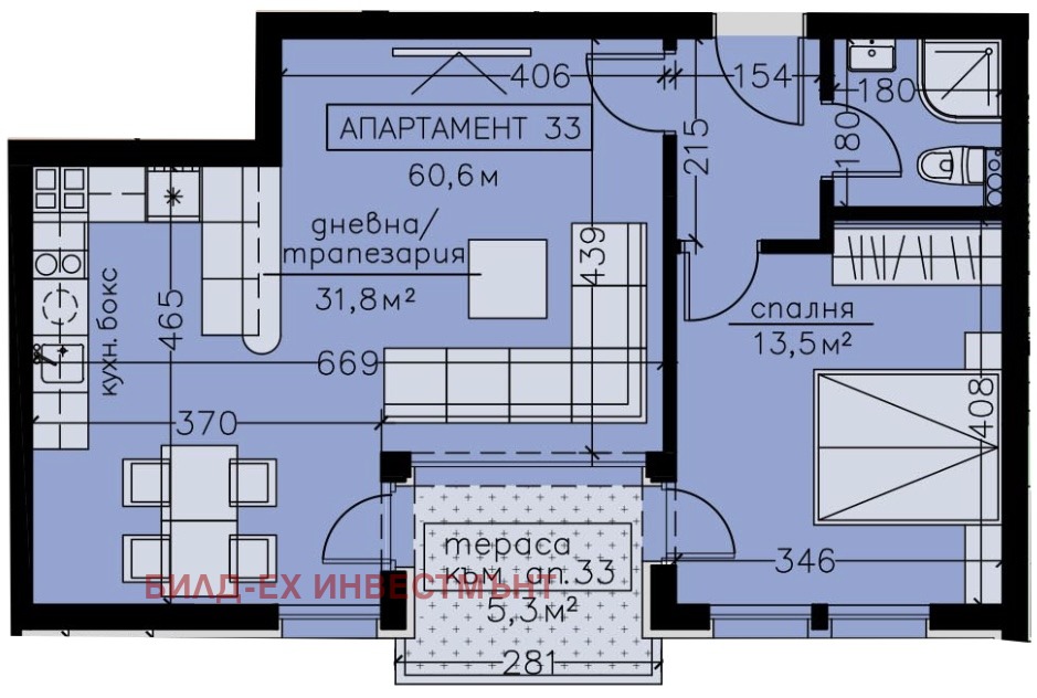 Продава 2-СТАЕН, гр. София, Манастирски ливади, снимка 6 - Апартаменти - 54501559