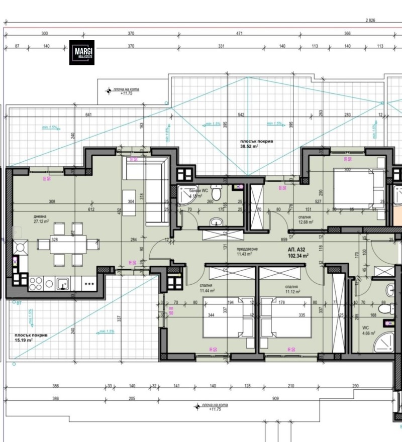 Na prodej  3 ložnice Sofia , Studentski grad , 174 m2 | 50144203 - obraz [8]
