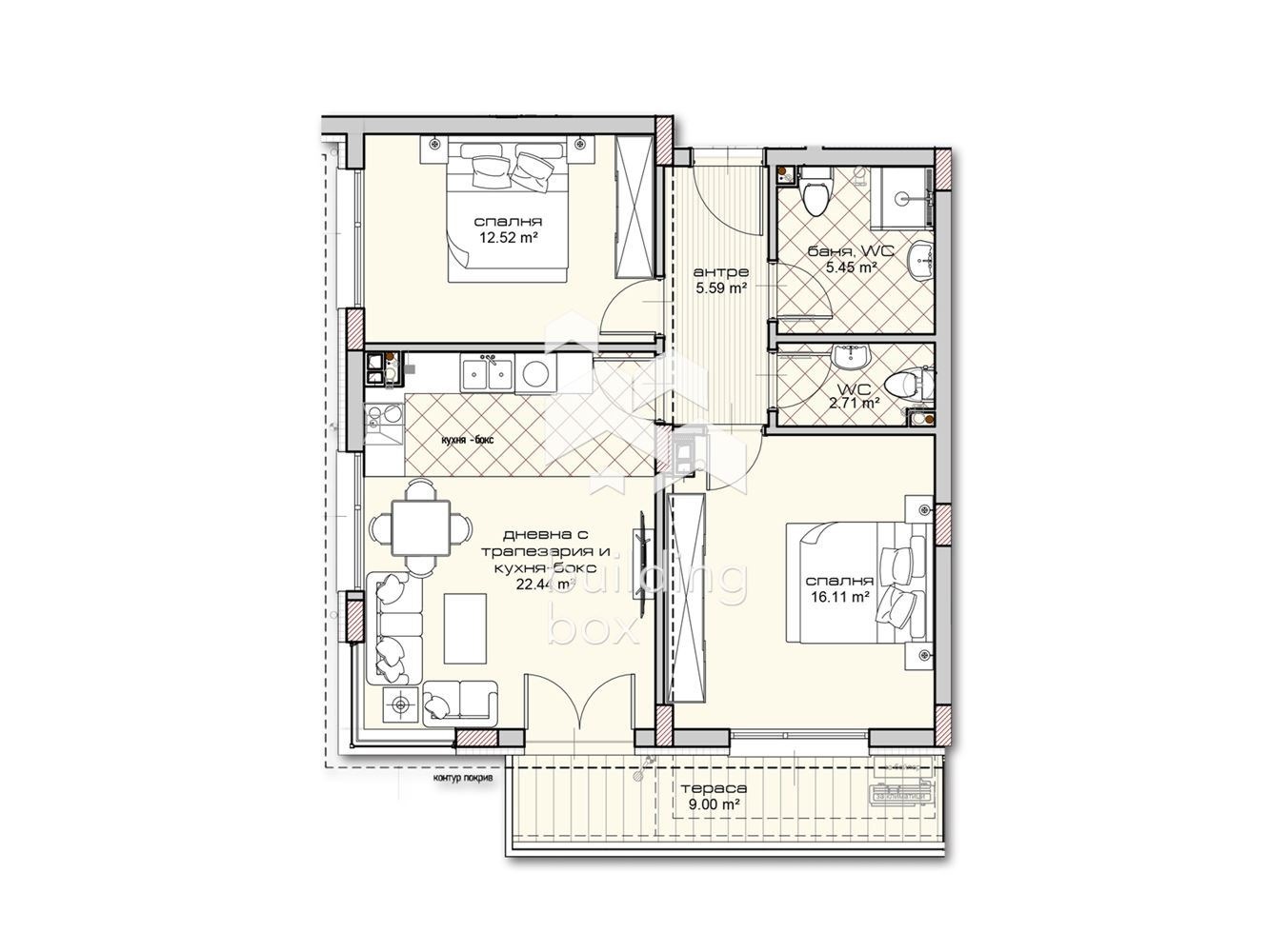 Продава 3-СТАЕН, гр. Варна, Владислав Варненчик 1, снимка 2 - Апартаменти - 54049070