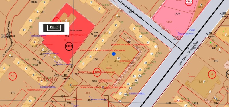 Продава ПАРЦЕЛ в град София, Люлин 5 - 870 кв.м / 200 000 € » 391 166.00 лв., ТИЛИА
