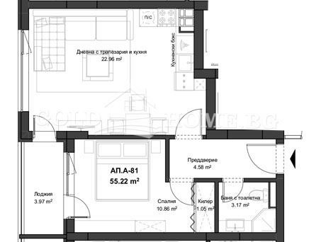 Продава 2-СТАЕН, гр. Пловдив, Кючук Париж, снимка 5 - Aпартаменти - 47977748