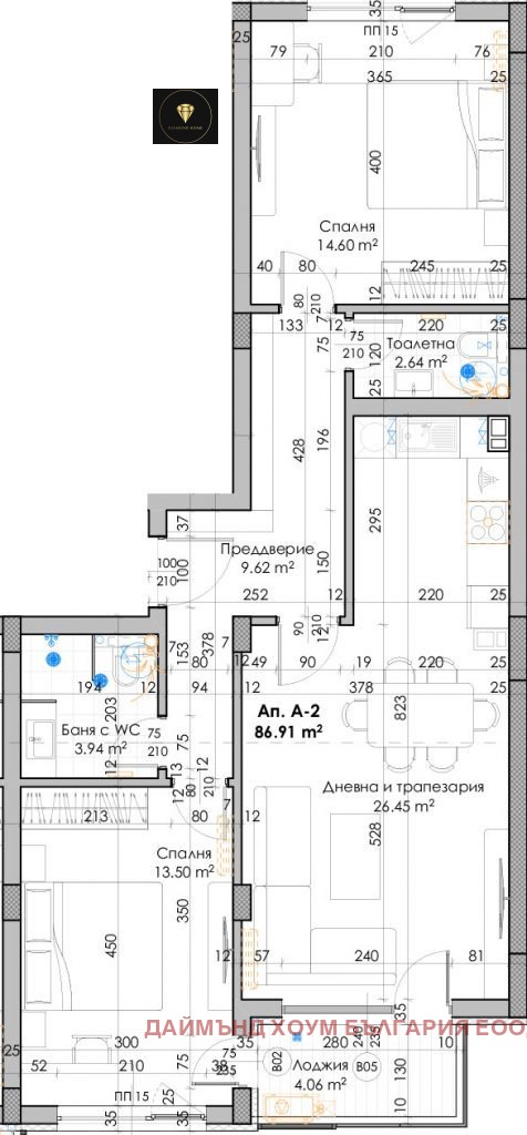 Продава 3-СТАЕН, гр. Пловдив, Южен, снимка 2 - Aпартаменти - 48677585