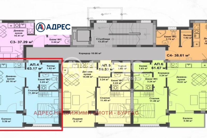 En venta  1 dormitorio región Burgas , k.k. Slanchev bryag , 63 metros cuadrados | 26502099 - imagen [2]