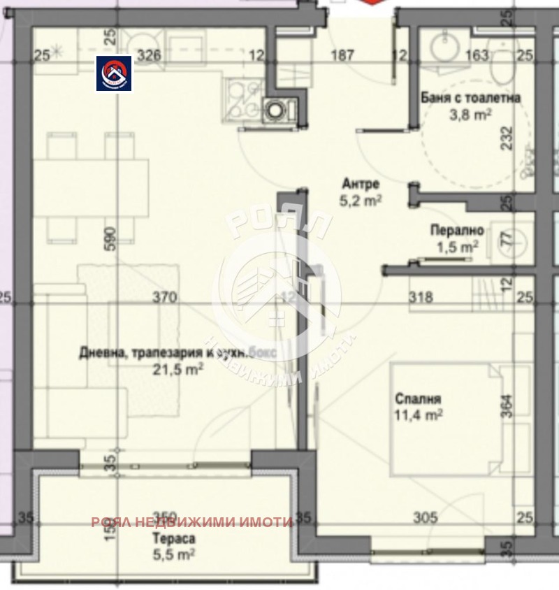 Продава  2-стаен град Пловдив , Коматево , 63 кв.м | 46685431 - изображение [6]