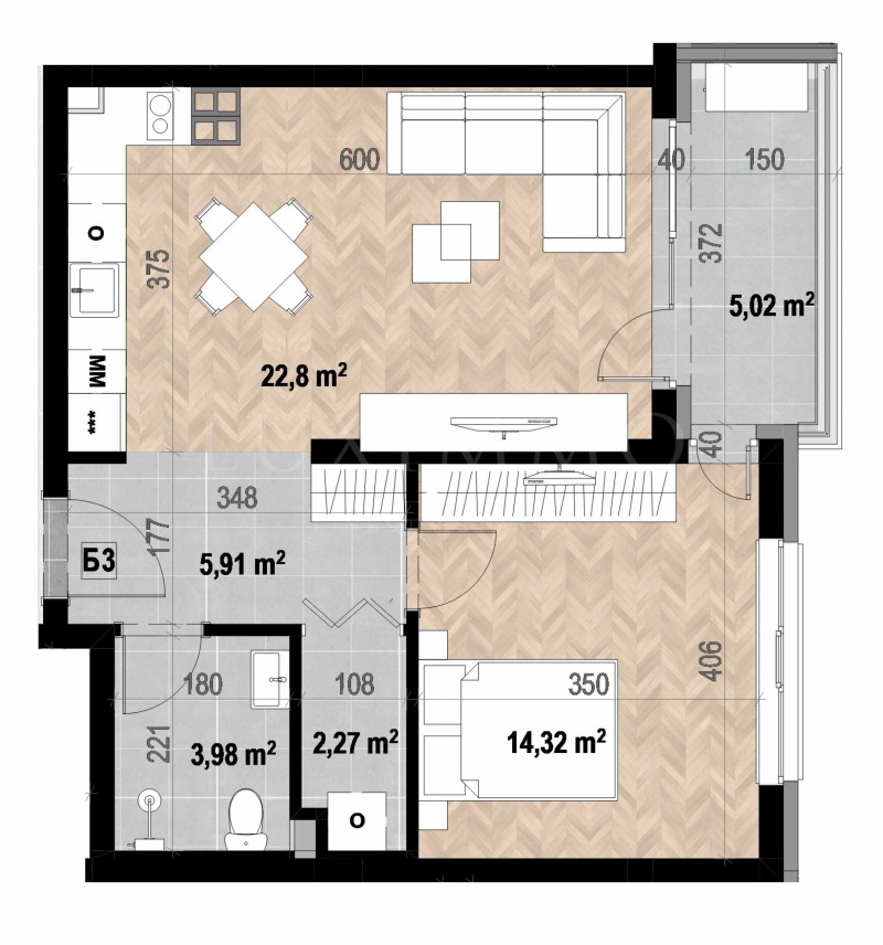 For Sale  1 bedroom Sofia , Krastova vada , 75 sq.m | 42611301 - image [3]