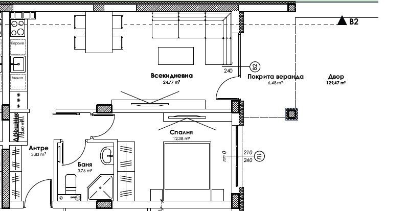 Продава 2-СТАЕН, гр. Пловдив, Прослав, снимка 2 - Апартаменти - 53383031