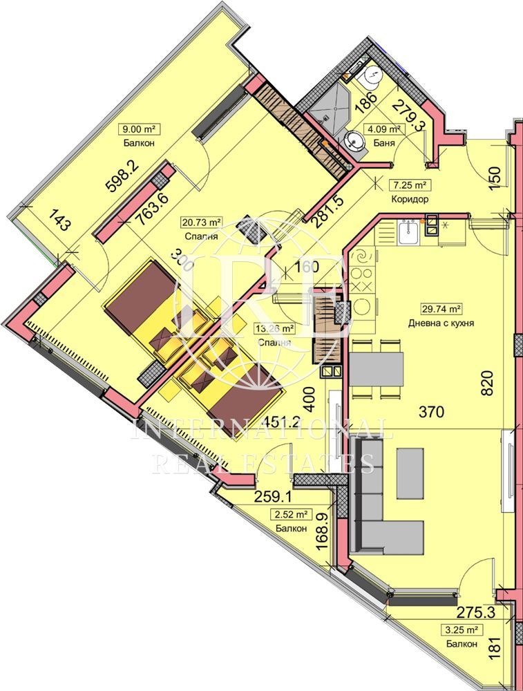 Продается  2 спальни Варна , Бриз , 117 кв.м | 53116359 - изображение [5]