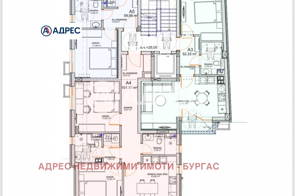 Продава 3-СТАЕН, гр. Бургас, Сарафово, снимка 3 - Апартаменти - 53783028