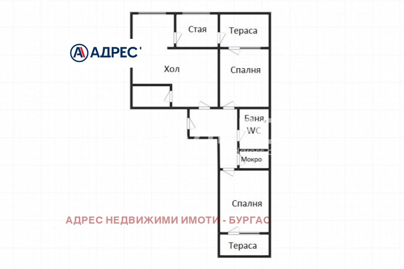 Na prodej  2 ložnice Burgas , Meden rudnik - zona V , 121 m2 | 49267053 - obraz [4]