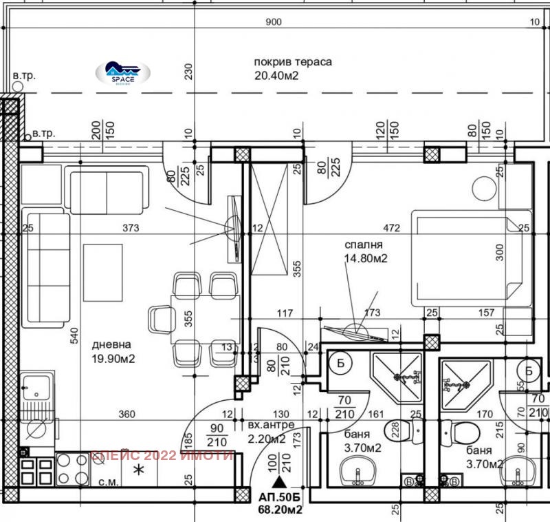 Te koop  1 slaapkamer Plovdiv , Christo Smirnenski , 76 m² | 84801024 - afbeelding [7]