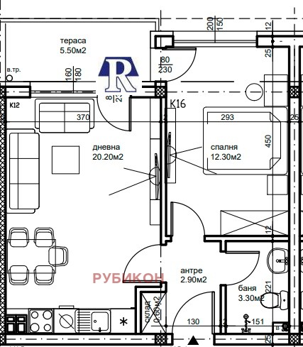Продава  2-стаен град Пловдив , Беломорски , 60 кв.м | 26762837 - изображение [2]