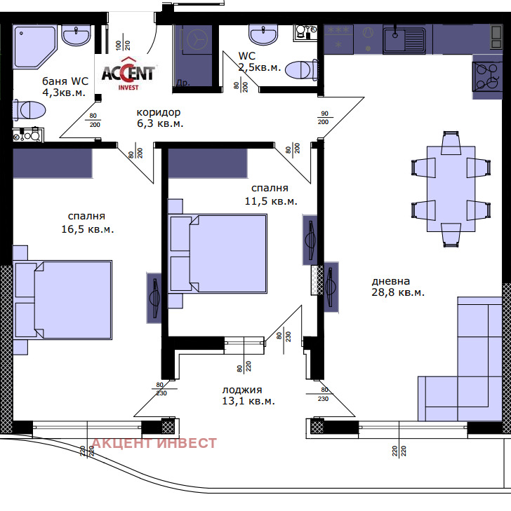 Продава 3-СТАЕН, гр. Варна, Възраждане 3, снимка 6 - Апартаменти - 56103147