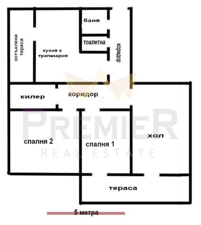 Προς πώληση  3 υπνοδωμάτια Βαρνα , Ζαβοδ Δρυζβα , 88 τ.μ | 27305704 - εικόνα [12]