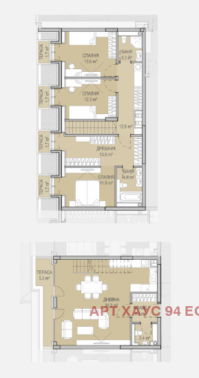 Satılık  İki Katlı Daire Sofia , Krastova vada , 174 metrekare | 36696384 - görüntü [9]