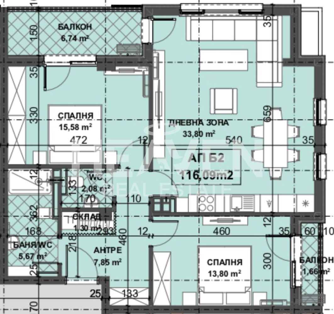 Продава 3-СТАЕН, гр. Пловдив, Остромила, снимка 10 - Апартаменти - 55706866