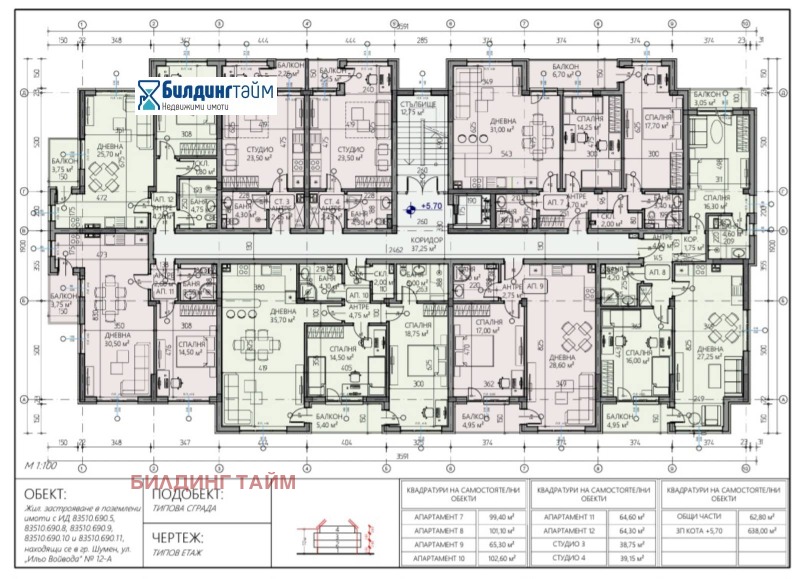 Продава  2-стаен град Шумен , Куршун чешма , 72 кв.м | 44543012 - изображение [2]