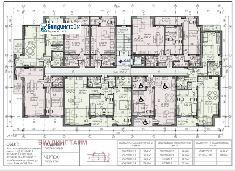 Продава  2-стаен град Шумен , Куршун чешма , 72 кв.м | 44543012 - изображение [3]