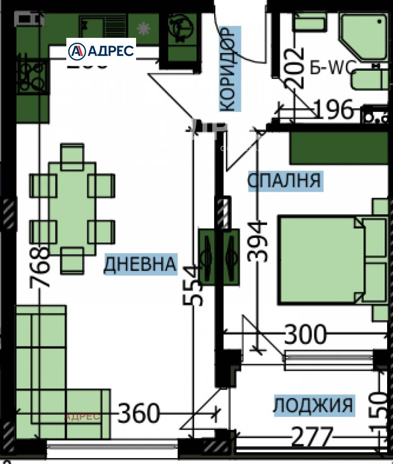 Til salg  1 soveværelse Varna , Kajsieva gradina , 64 kvm | 45270074 - billede [7]