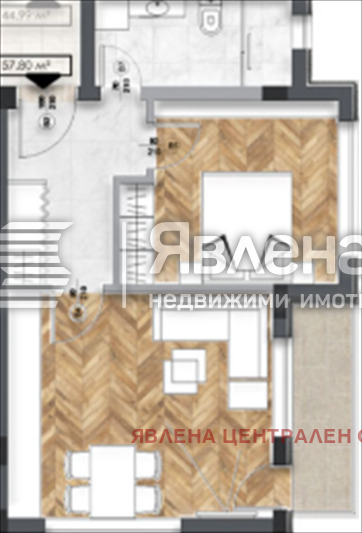 Продава 2-СТАЕН, гр. София, Люлин 6, снимка 9 - Апартаменти - 56367136