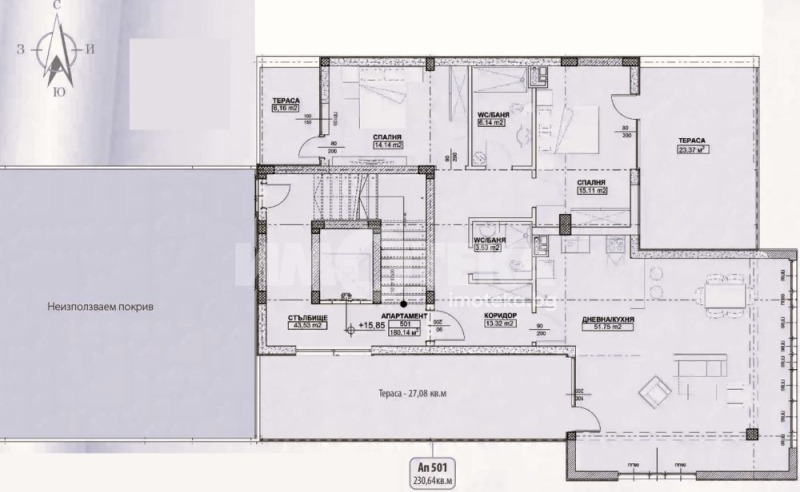 Продава 3-СТАЕН, гр. София, Студентски град, снимка 3 - Aпартаменти - 49167855