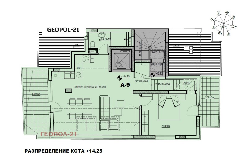 Προς πώληση  Μεζονέτα Σοφηια , ΤΣενταρ , 182 τ.μ | 22647456 - εικόνα [2]