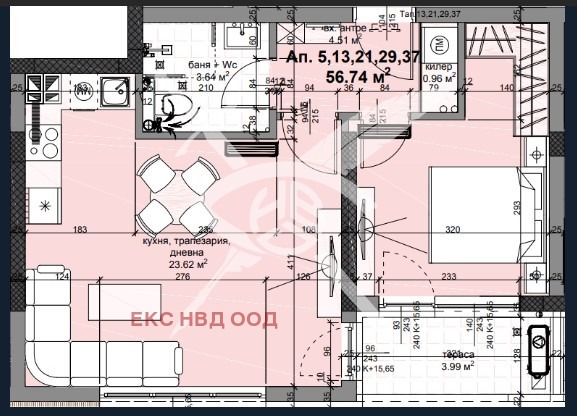 Продава 2-СТАЕН, гр. Пловдив, Кючук Париж, снимка 1 - Aпартаменти - 48608575