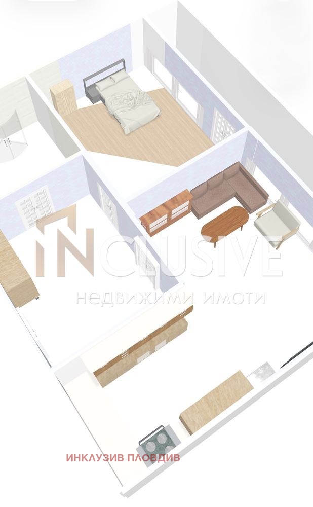 Продава 2-СТАЕН, гр. Пловдив, Кючук Париж, снимка 6 - Апартаменти - 53499127