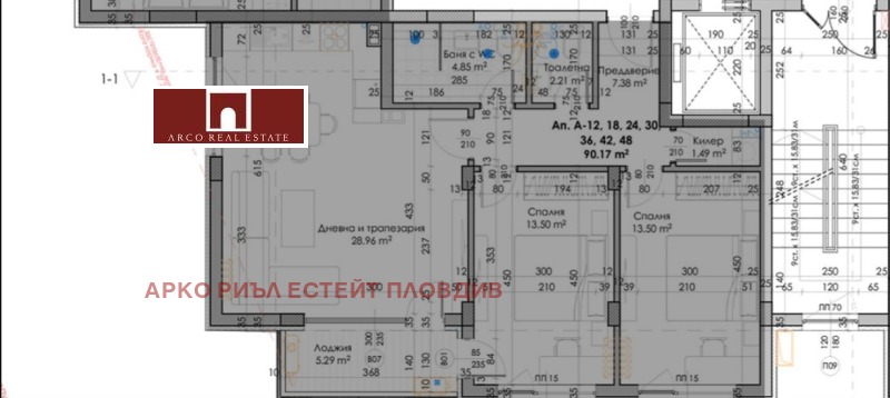 De vânzare  2 dormitoare Plovdiv , Ciuciuc Parij , 104 mp | 38094947