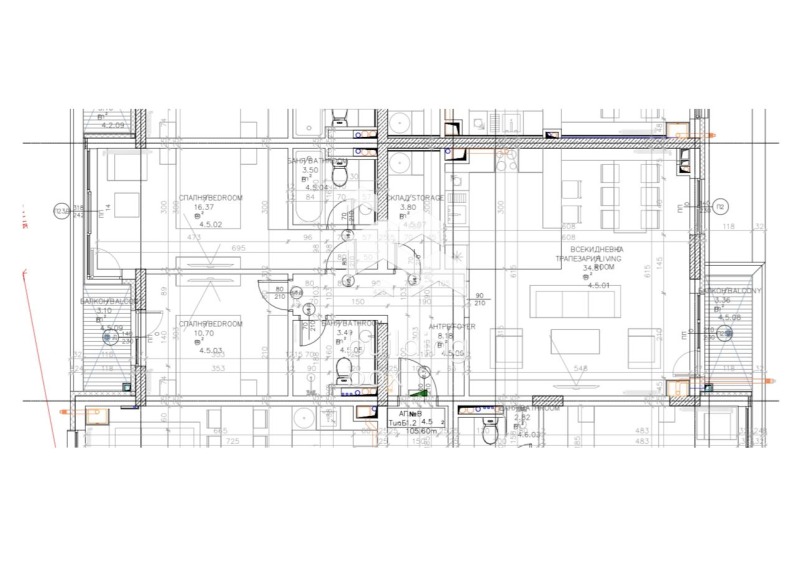 Продава 3-СТАЕН, гр. София, Овча купел, снимка 11 - Aпартаменти - 47046630