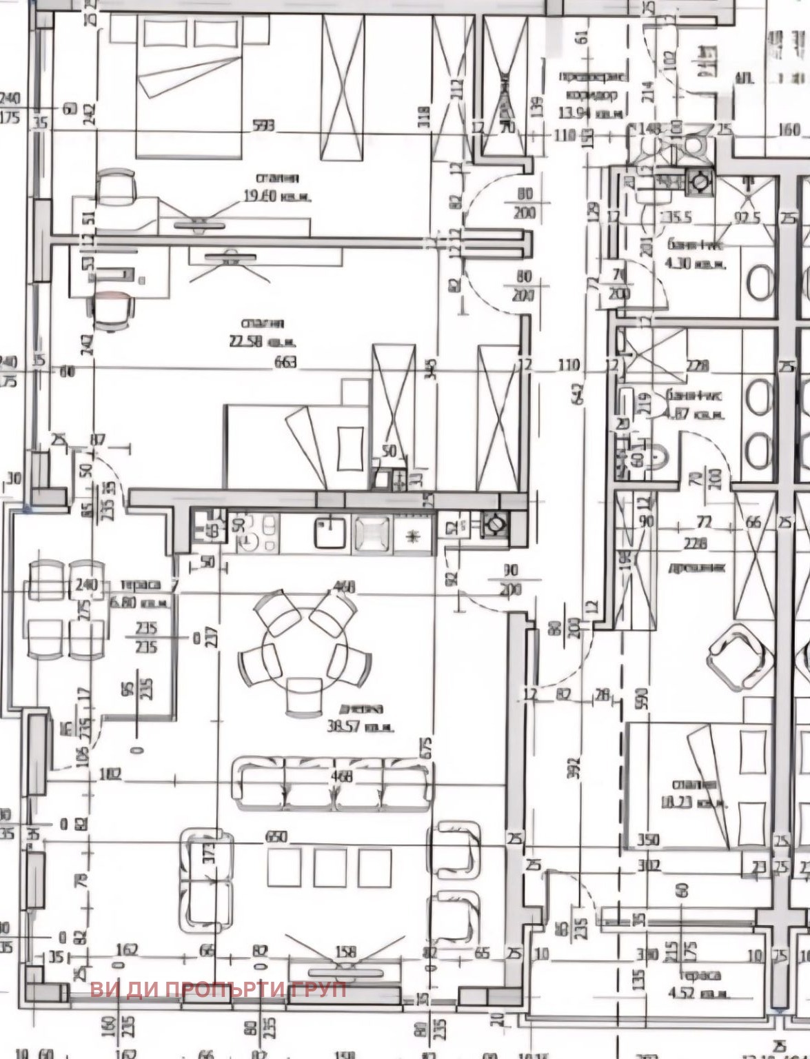 Продава 4-СТАЕН, гр. София, Малинова долина, снимка 2 - Апартаменти - 54054569