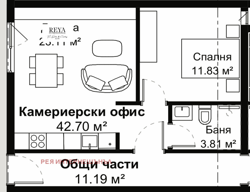 На продаж  Студія София , Бояна , 49 кв.м | 15441598 - зображення [3]