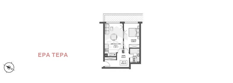 Продава 2-СТАЕН, гр. София, м-т Гърдова глава, снимка 8 - Апартаменти - 55007710