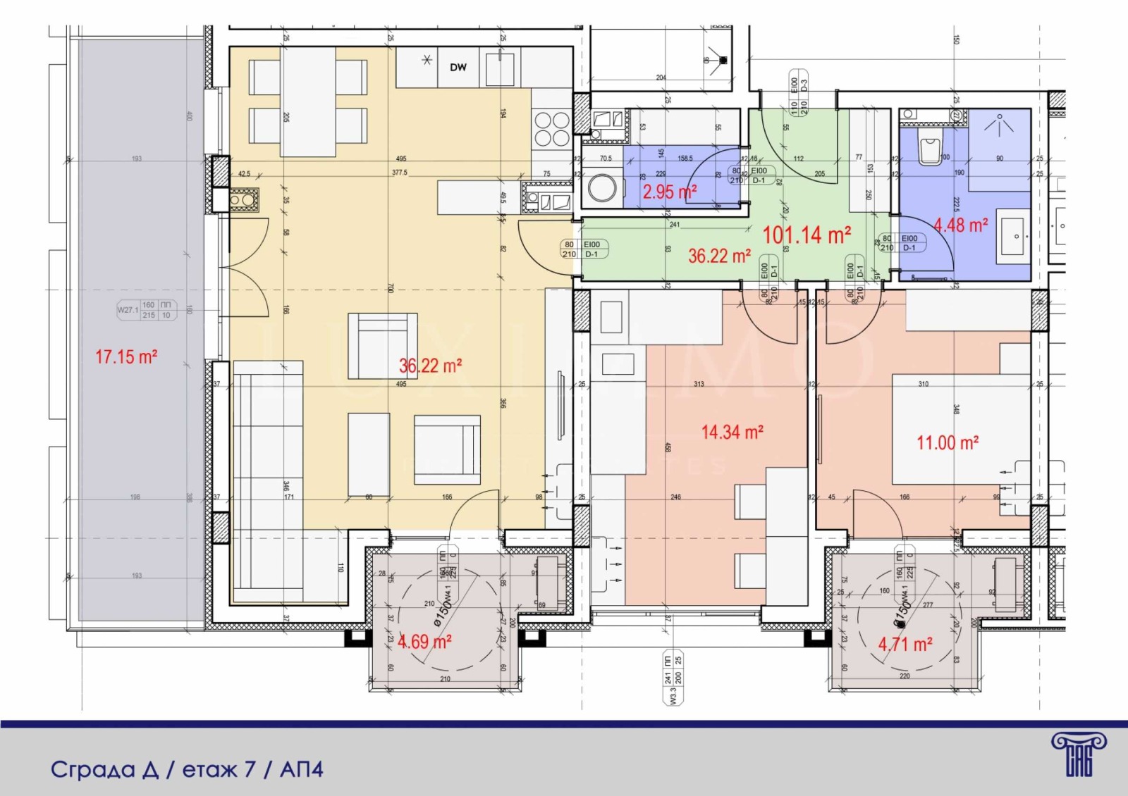 Продава 3-СТАЕН, гр. Бургас, Славейков, снимка 2 - Апартаменти - 54549058