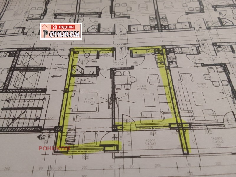 Продава  2-стаен, град Пловдив, Южен • 78 850 EUR • ID 35853647 — holmes.bg - [1] 