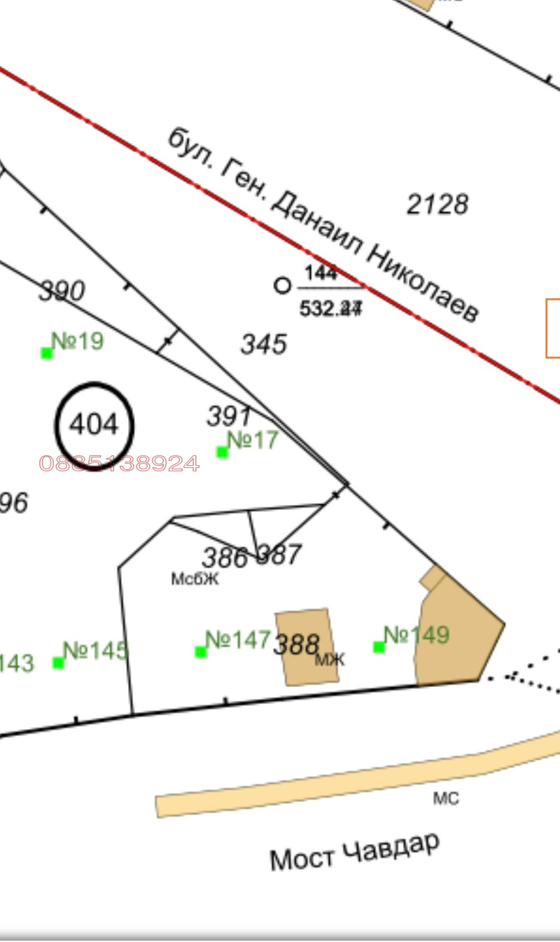 Продава ПАРЦЕЛ, гр. София, Център, снимка 1 - Парцели - 47325426