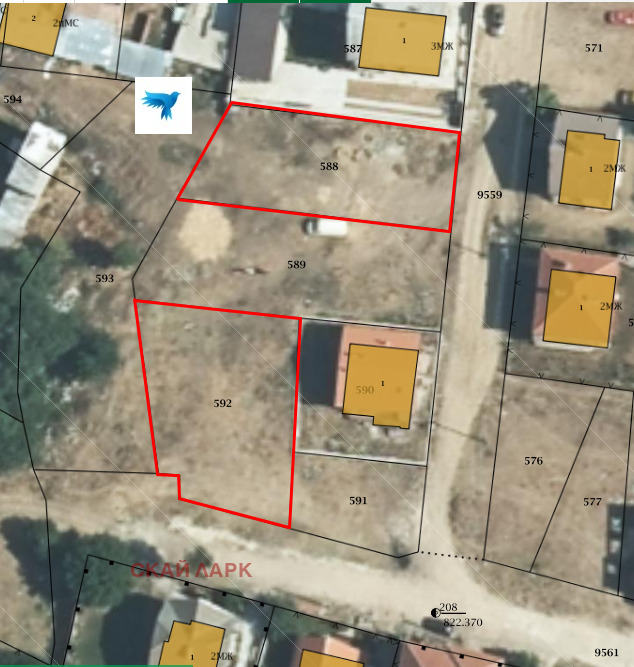 For Sale  Plot region Pazardzhik , Rakitovo , 561 sq.m | 98069440 - image [2]