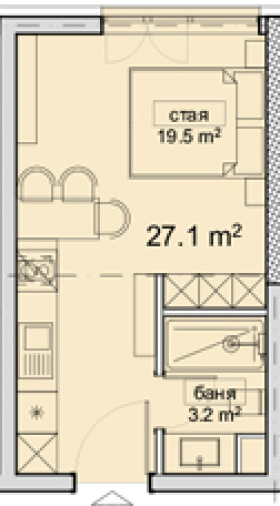 Продава 1-СТАЕН, гр. Варна, Владислав Варненчик 1, снимка 5