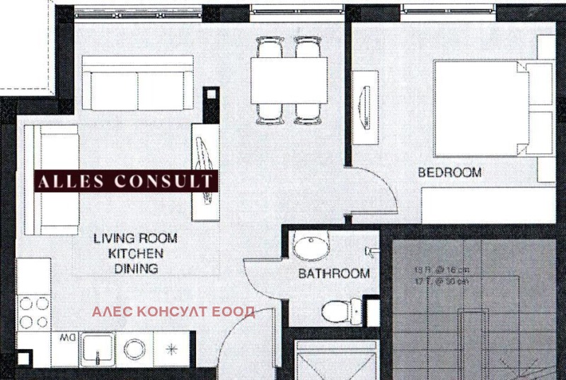 Na prodej  1 ložnice Sofia , Lozenec , 45 m2 | 38138673 - obraz [5]