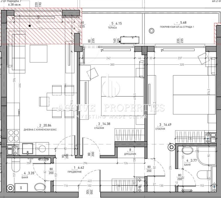 Продава 3-СТАЕН, град София, Малинова долина • 189380 € / 370395.09 лв. • 22978111 1