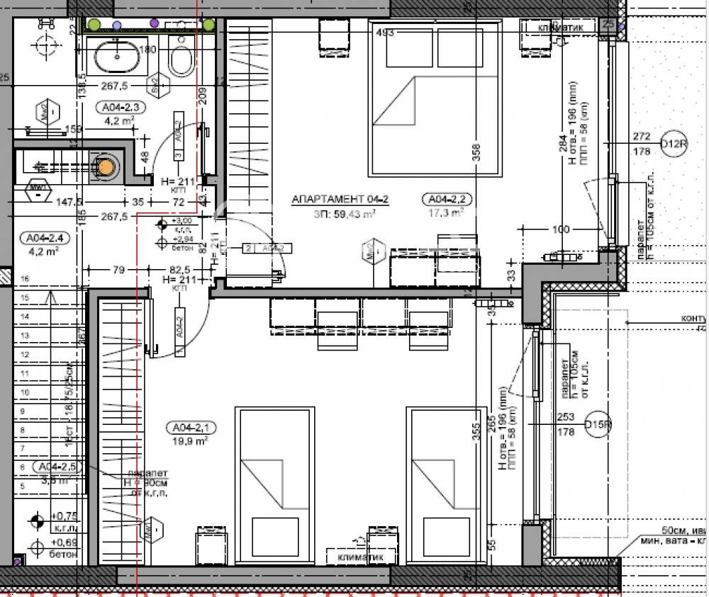 Продава 3-СТАЕН, гр. София, Манастирски ливади, снимка 5 - Апартаменти - 56271739