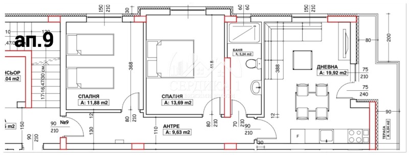 Продава  3-стаен град Благоевград , Освобождение , 87 кв.м | 52392359 - изображение [4]